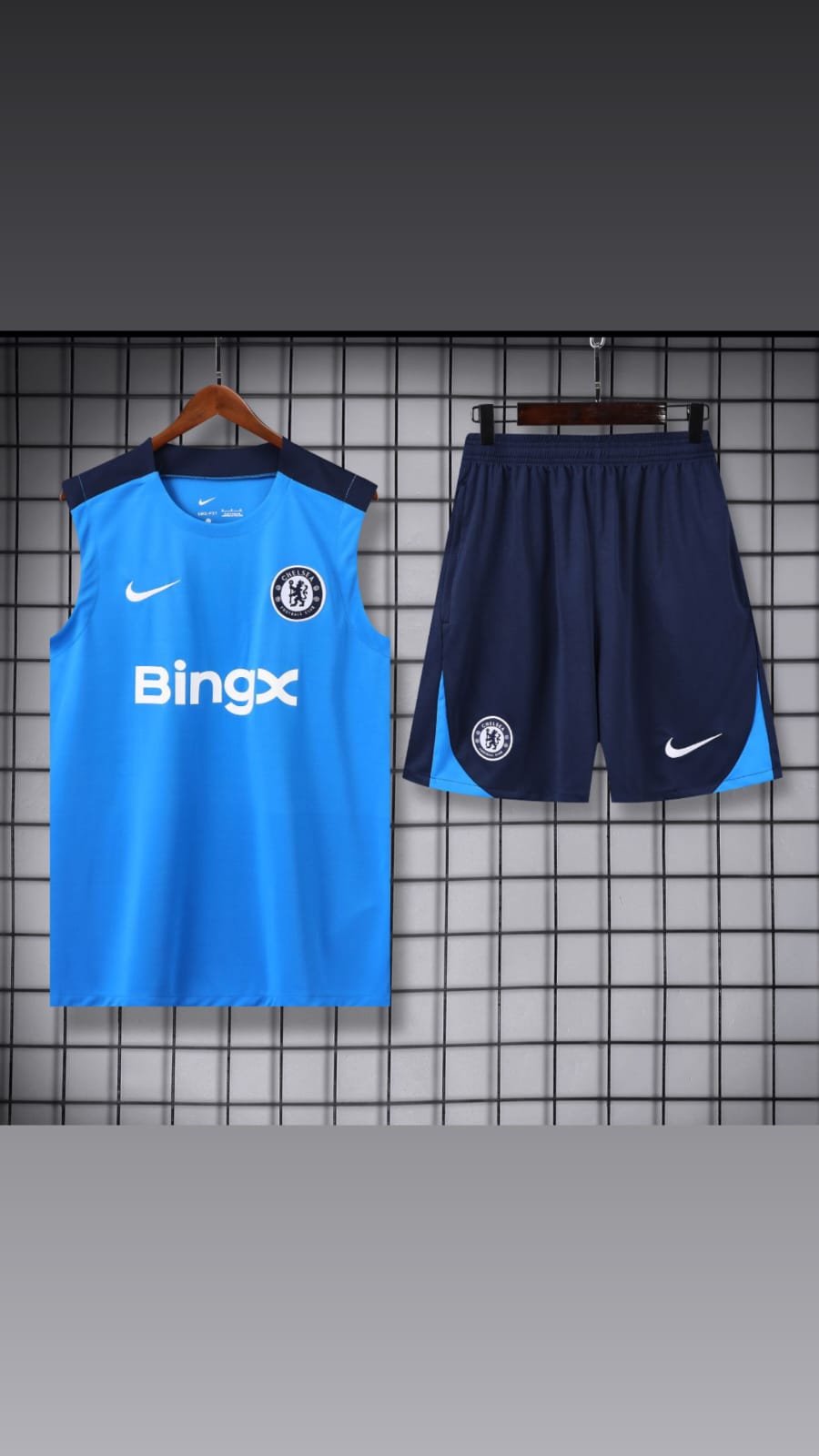 Conj. chelse, azul neon