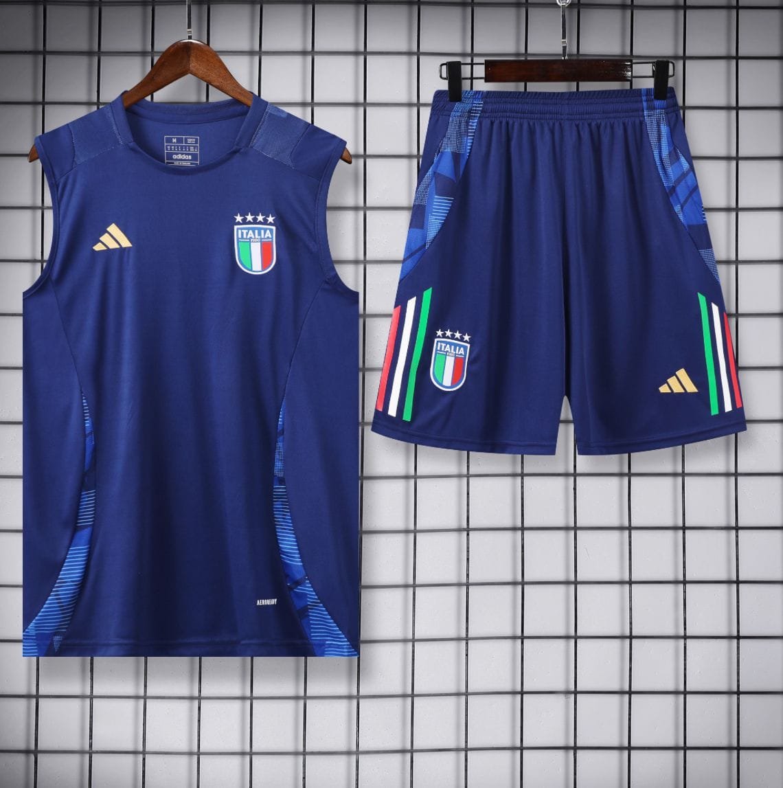 Conj. italia, azul