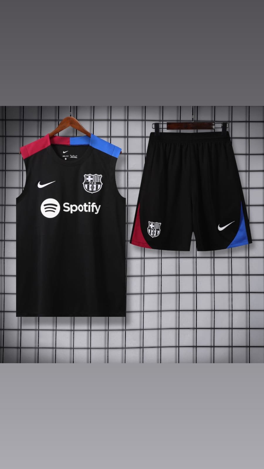 Conj. barça, preta