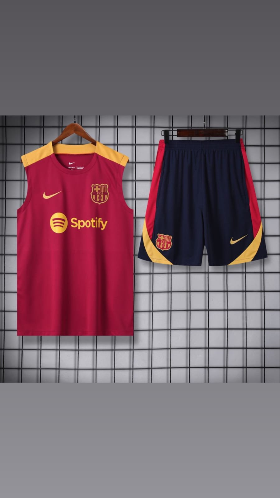 Conj. barça, vermelha